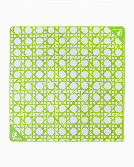 Mahjong Mat - Mini Green Cane