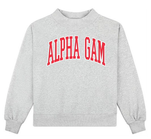 AGD Campus Mock Neck