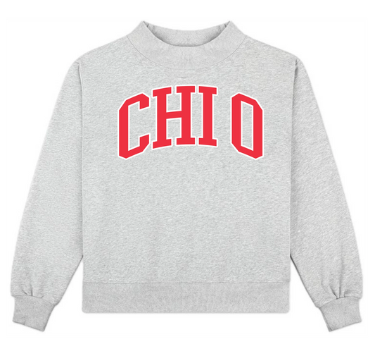 Campus Mock Neck - Chi Omega
