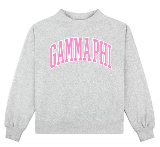 Campus Mock Neck - Gamma Phi Beta