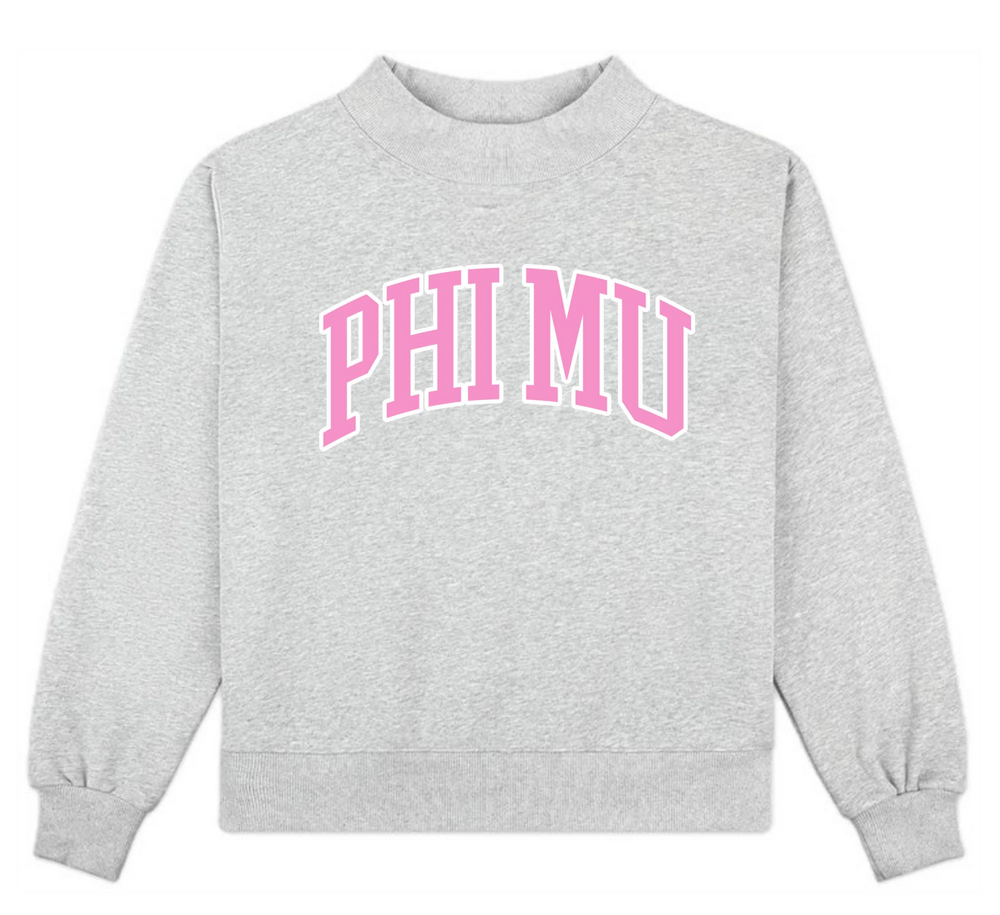 Phi Mu Mock Neck