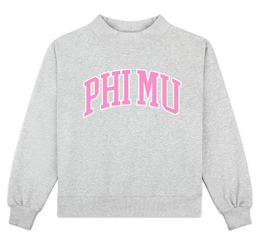 Campus Mock Neck - Phi Mu