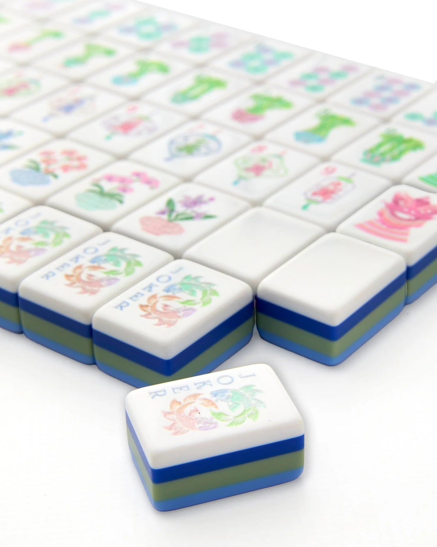 Mahjong Tiles - Moonlight