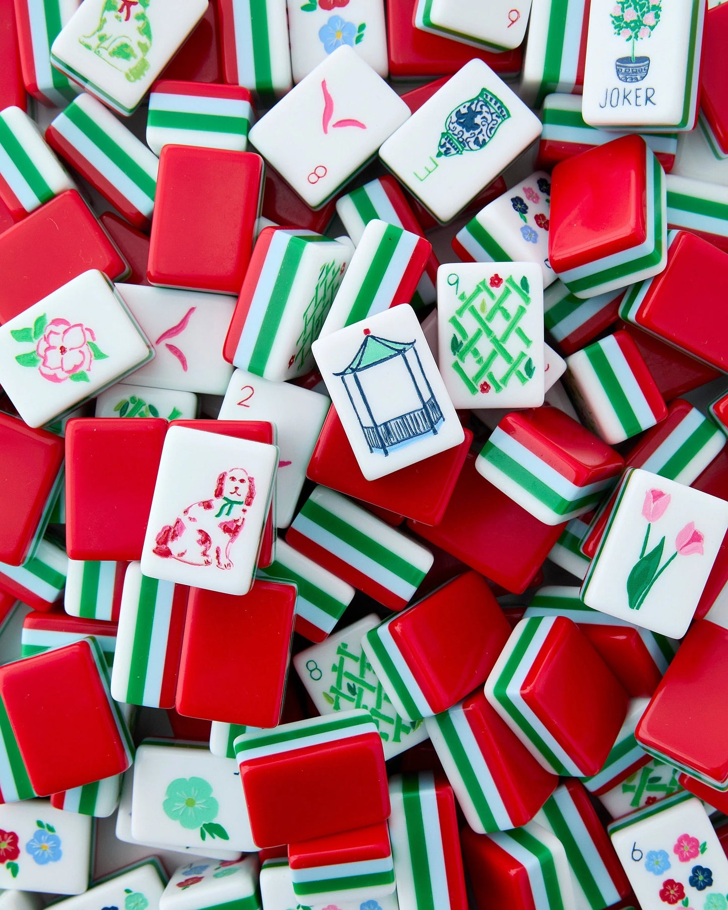 Mahjong Tiles - Nantucket