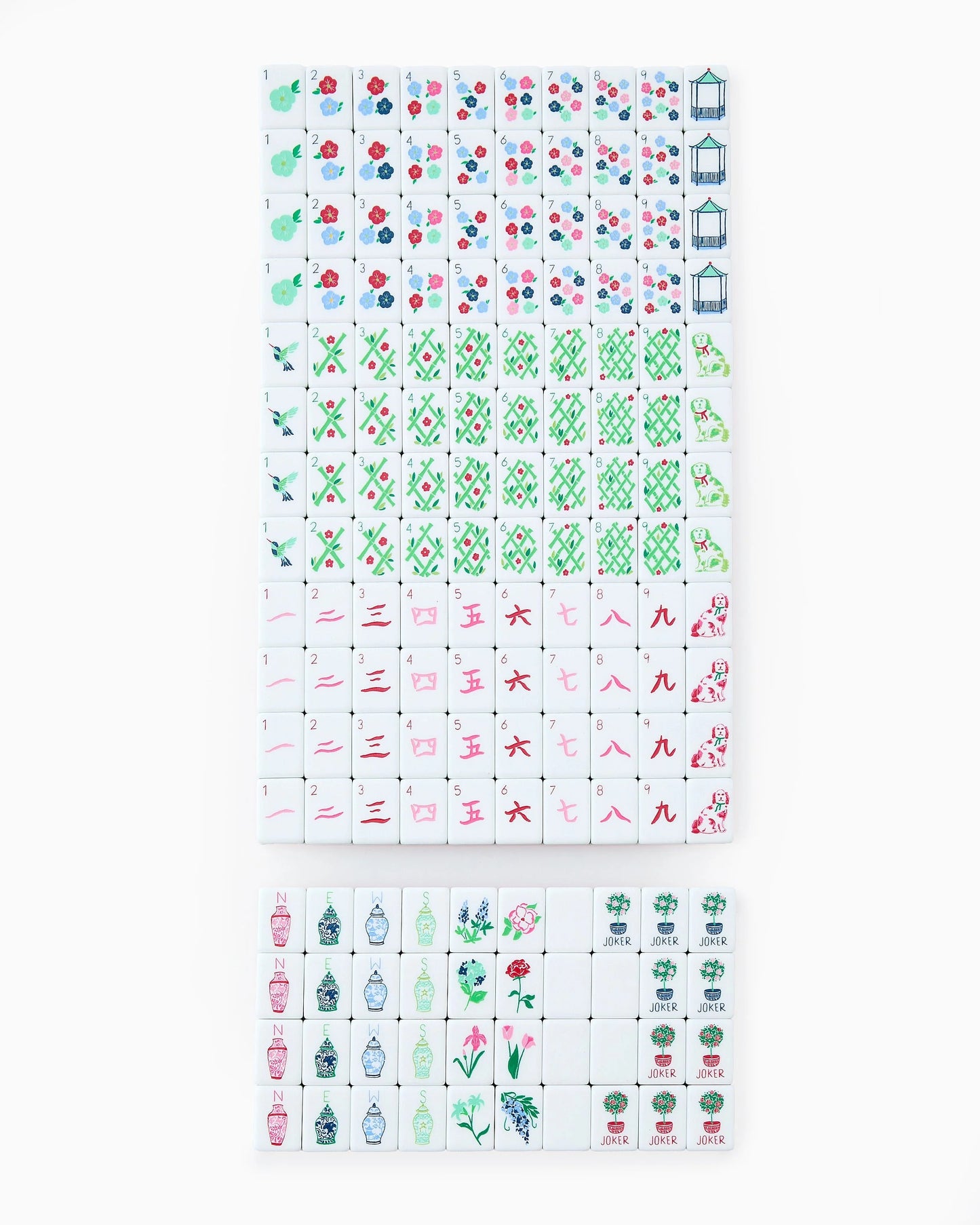 Mahjong Tiles - Nantucket
