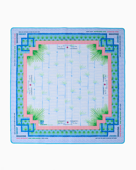 Mahjong Mat - Palm Paradise