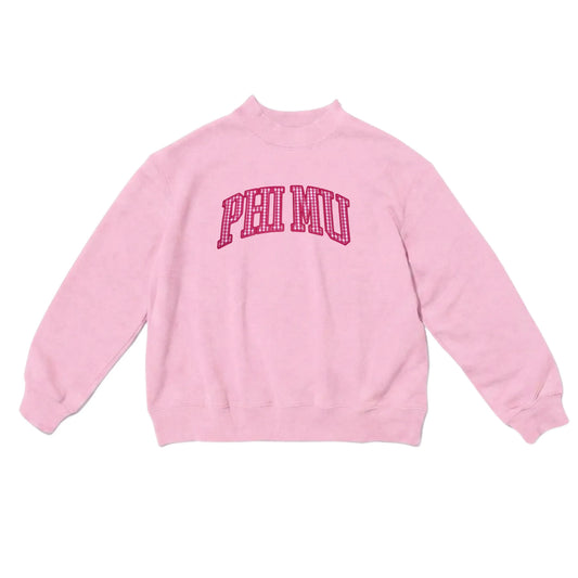 Phi Mu Keepsake Mock Neck