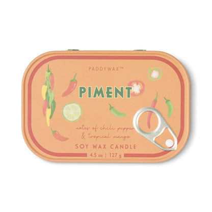 Piment - Bistro Tin 4.5 oz Candle