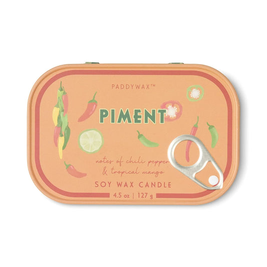 Piment - Bistro Tin 4.5 oz Candle