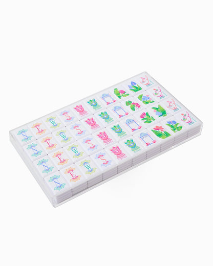 Mahjong Tile Set - Poppy Debutante