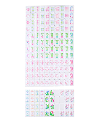 Mahjong Tile Set - Poppy Debutante