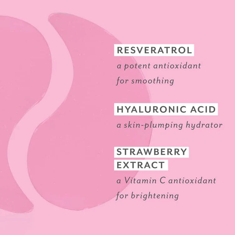 Rose - Serve Chilled™Hydrating Under Eye Masks