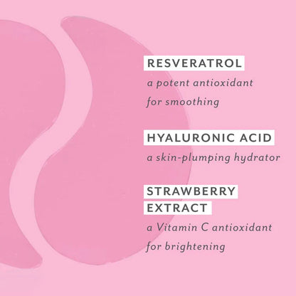 Rose - Serve Chilled™Hydrating Under Eye Masks