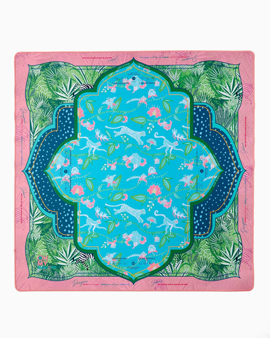 Mahjong Mat - Serengeti in Tube