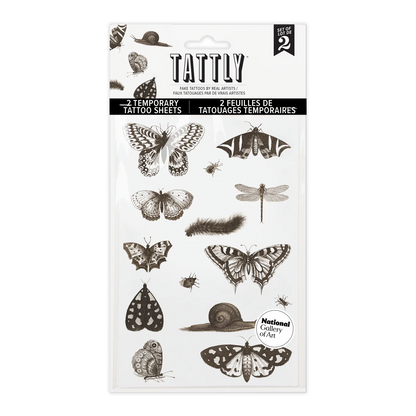 Insects Tattoo Sheet - Set of 2