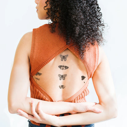 Insects Tattoo Sheet - Set of 2