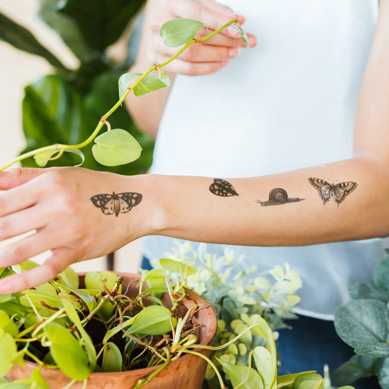 Insects Tattoo Sheet - Set of 2