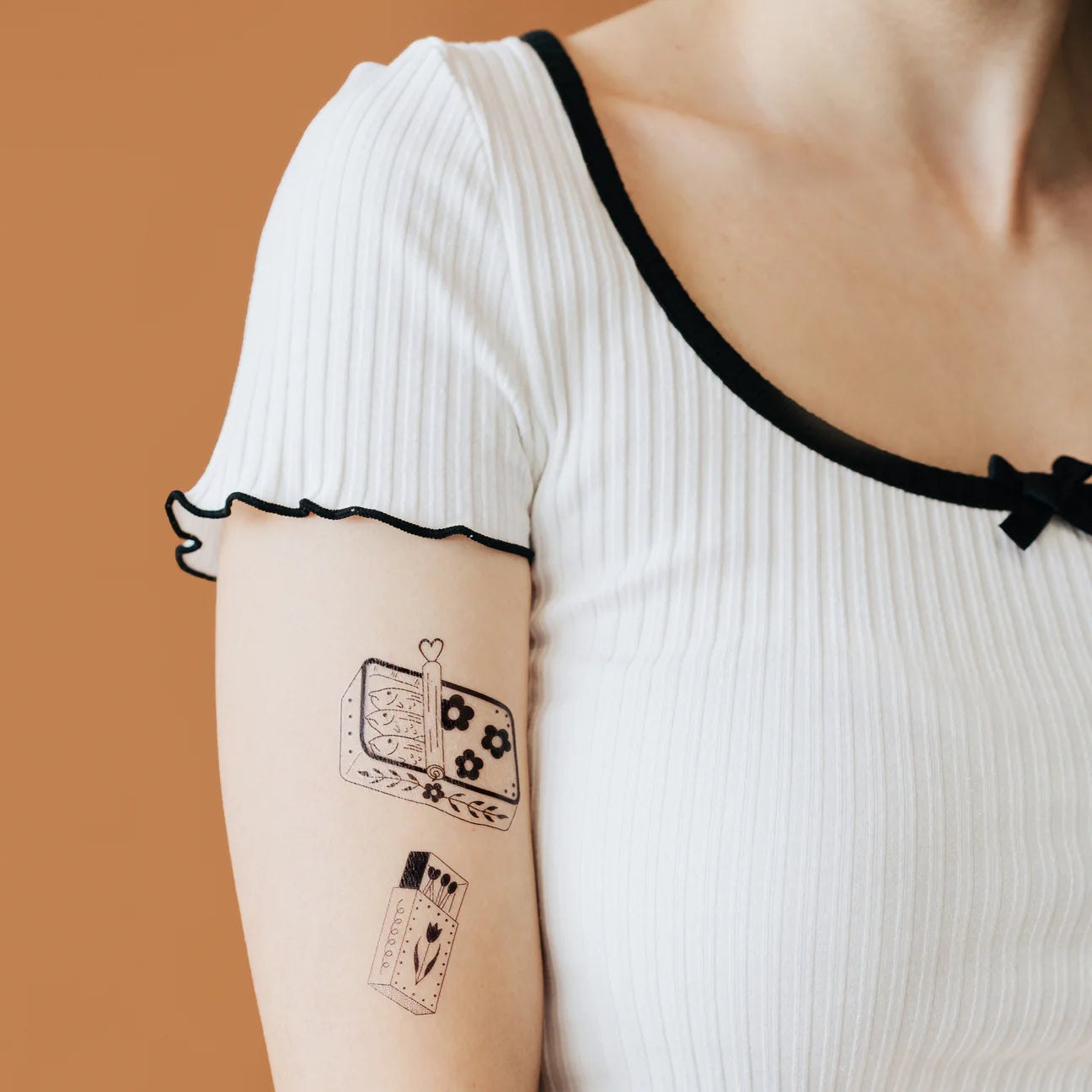 Tattly Tinned Fish Tattoo