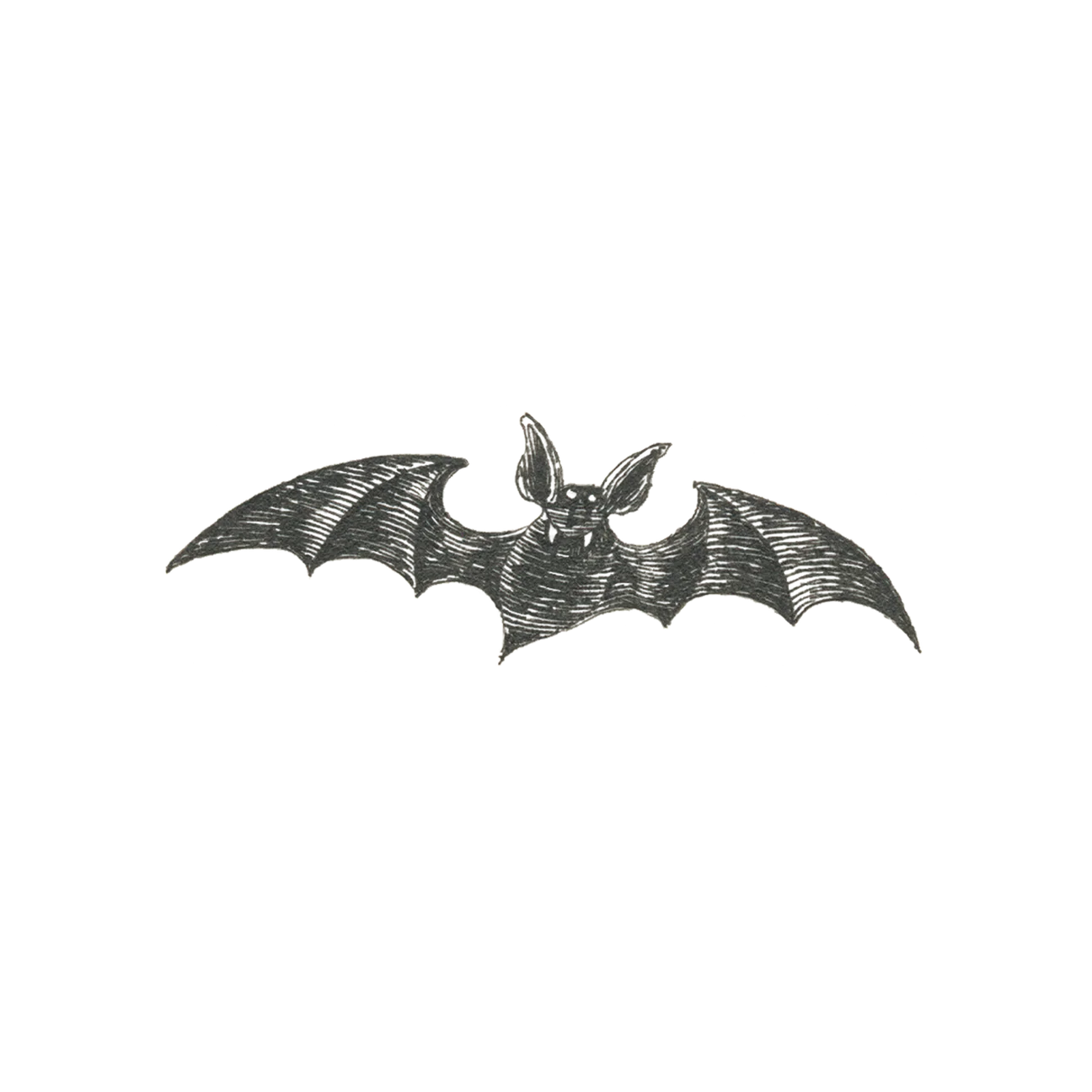 Vampire Bat Tattoo - Set of 2