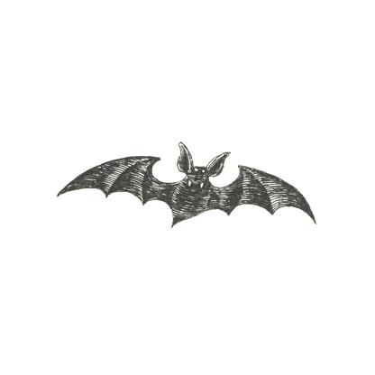 Vampire Bat Tattoo - Set of 2