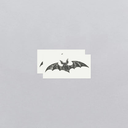 Vampire Bat Tattoo - Set of 2