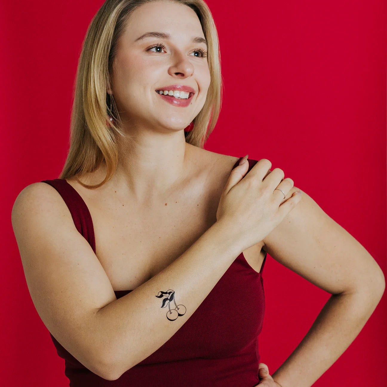 Cherries Tattoo - Set of 2