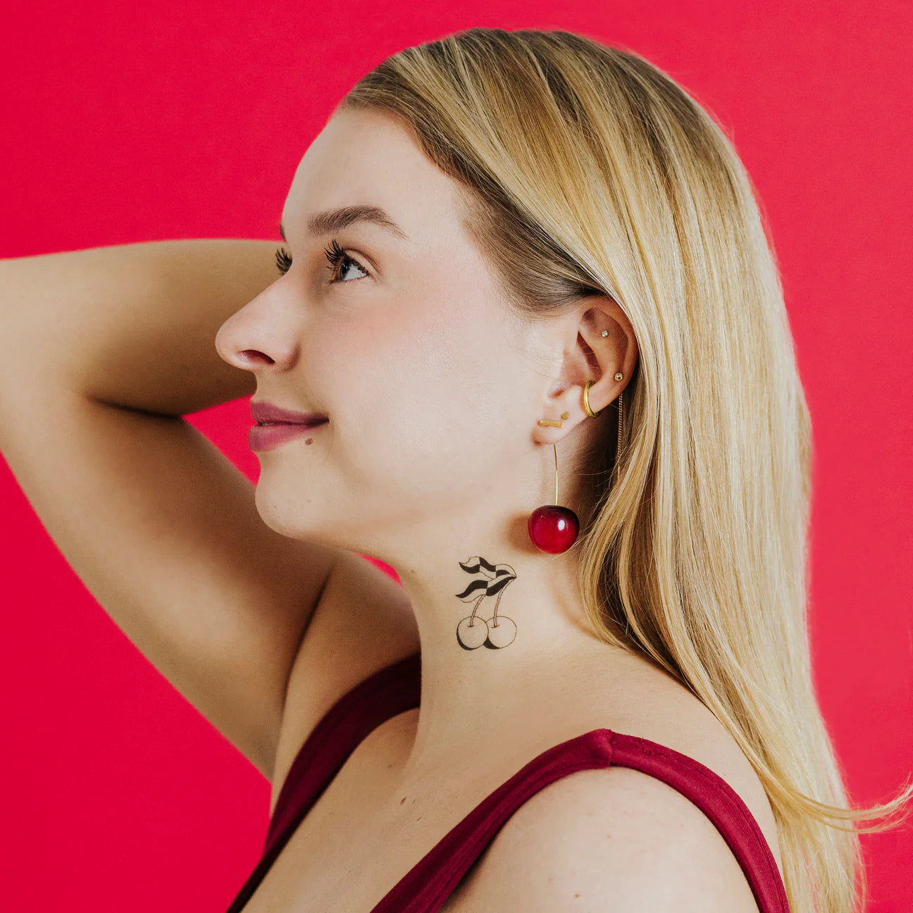 Cherries Tattoo - Set of 2