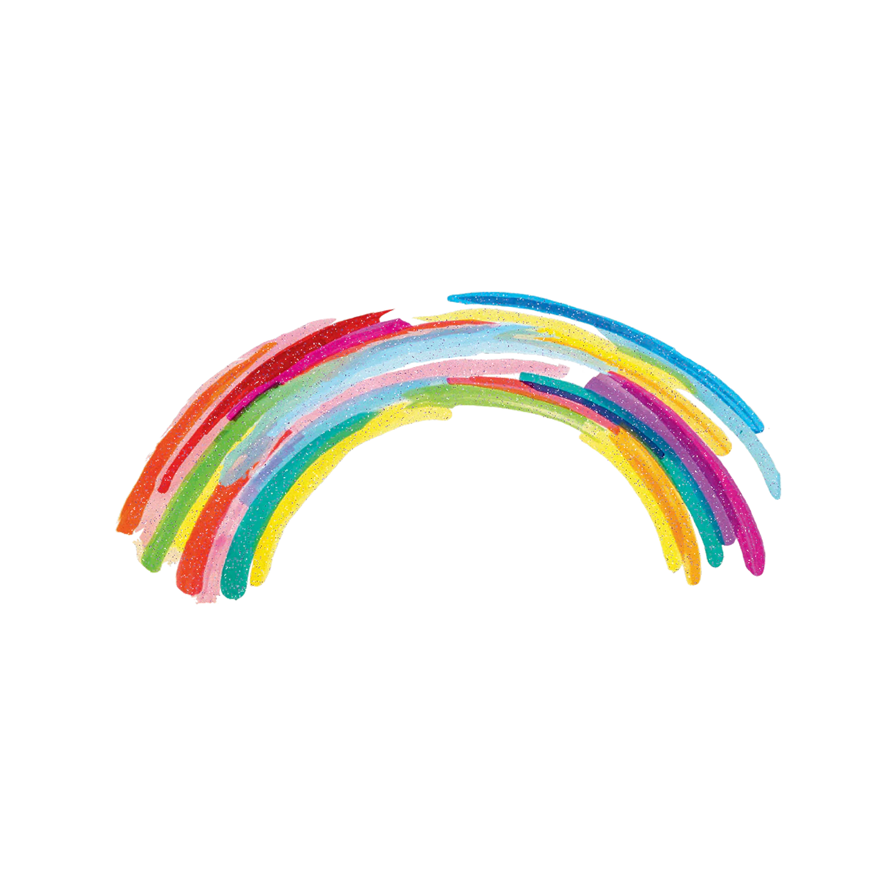 Glitter Rainbow Tattoo - Set of 2