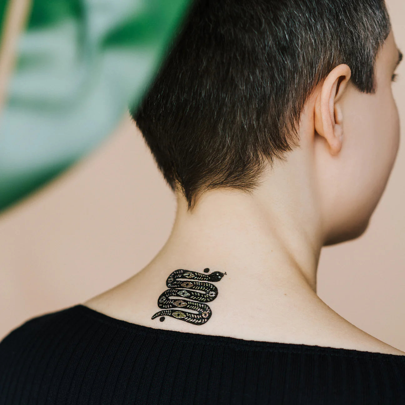 Desert Snake Tattoo - Set of 2