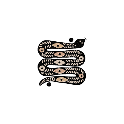 Desert Snake Tattoo - Set of 2