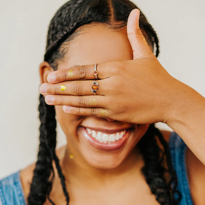 Gold Tattly Flash Tattoo - Set of 2