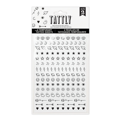Mini Tattly Tattoo Sheet - Set of 2