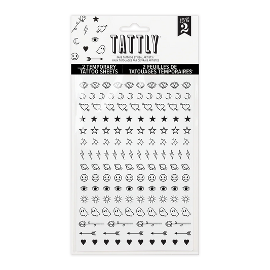 Mini Tattly Tattoo Sheet - Set of 2