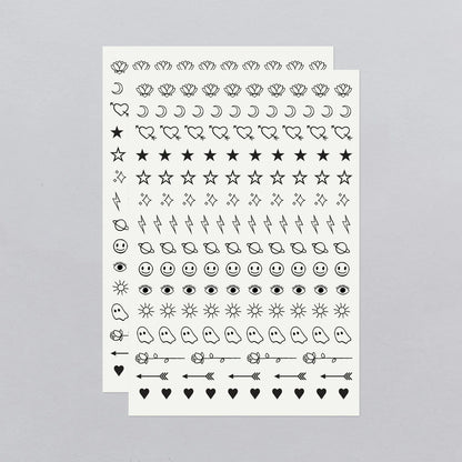 Mini Tattly Tattoo Sheet - Set of 2