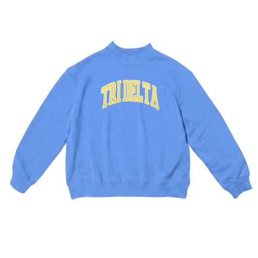 Tri Delta Keepsake Mock Neck