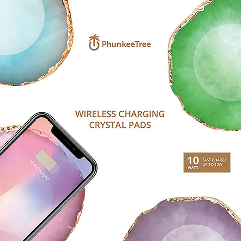 Wireless Crystal Charging Pads