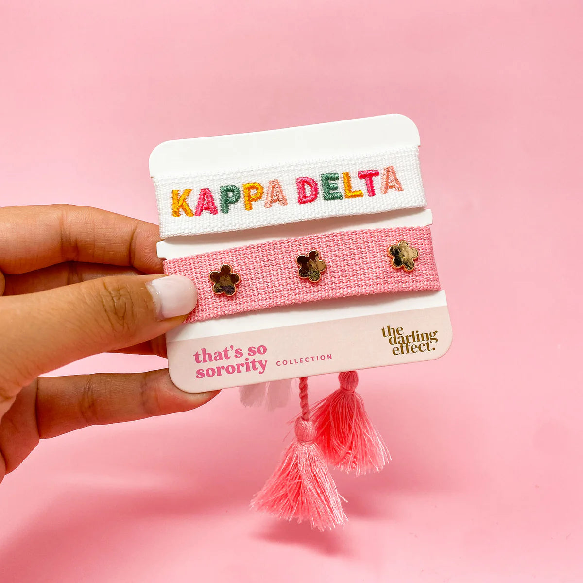 Sorority Woven Bracelet Set - KD