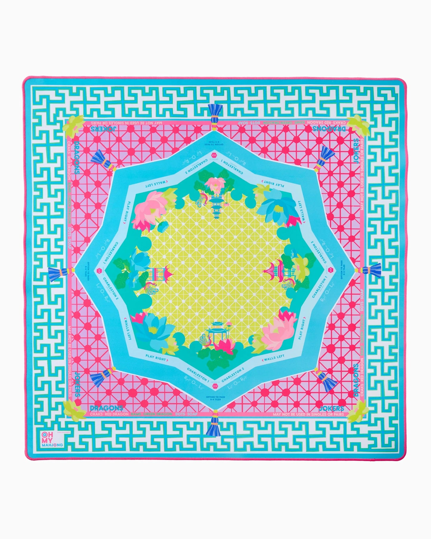 Mahjong Mat - Zen Glow in Tube