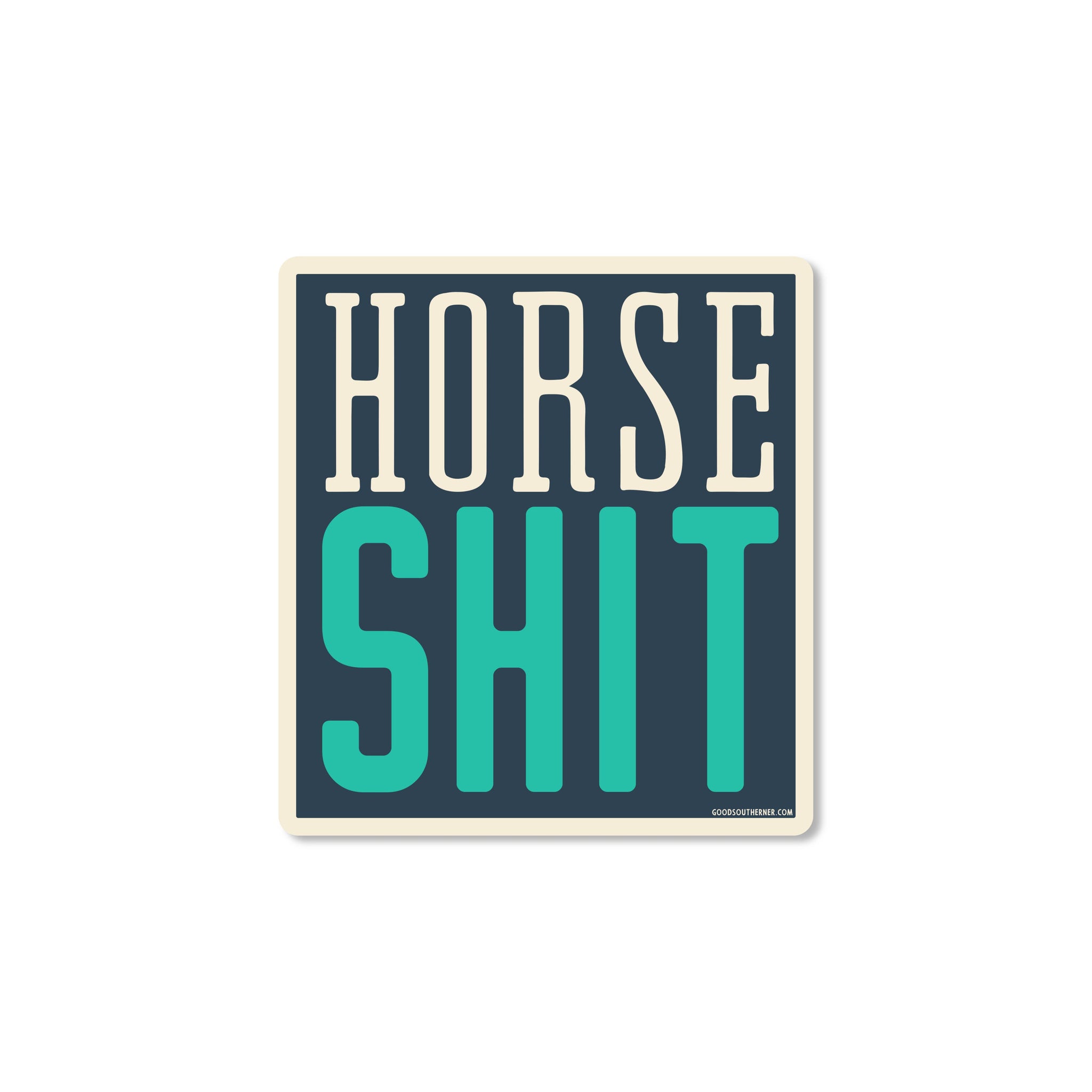 Horse Shit Sticker