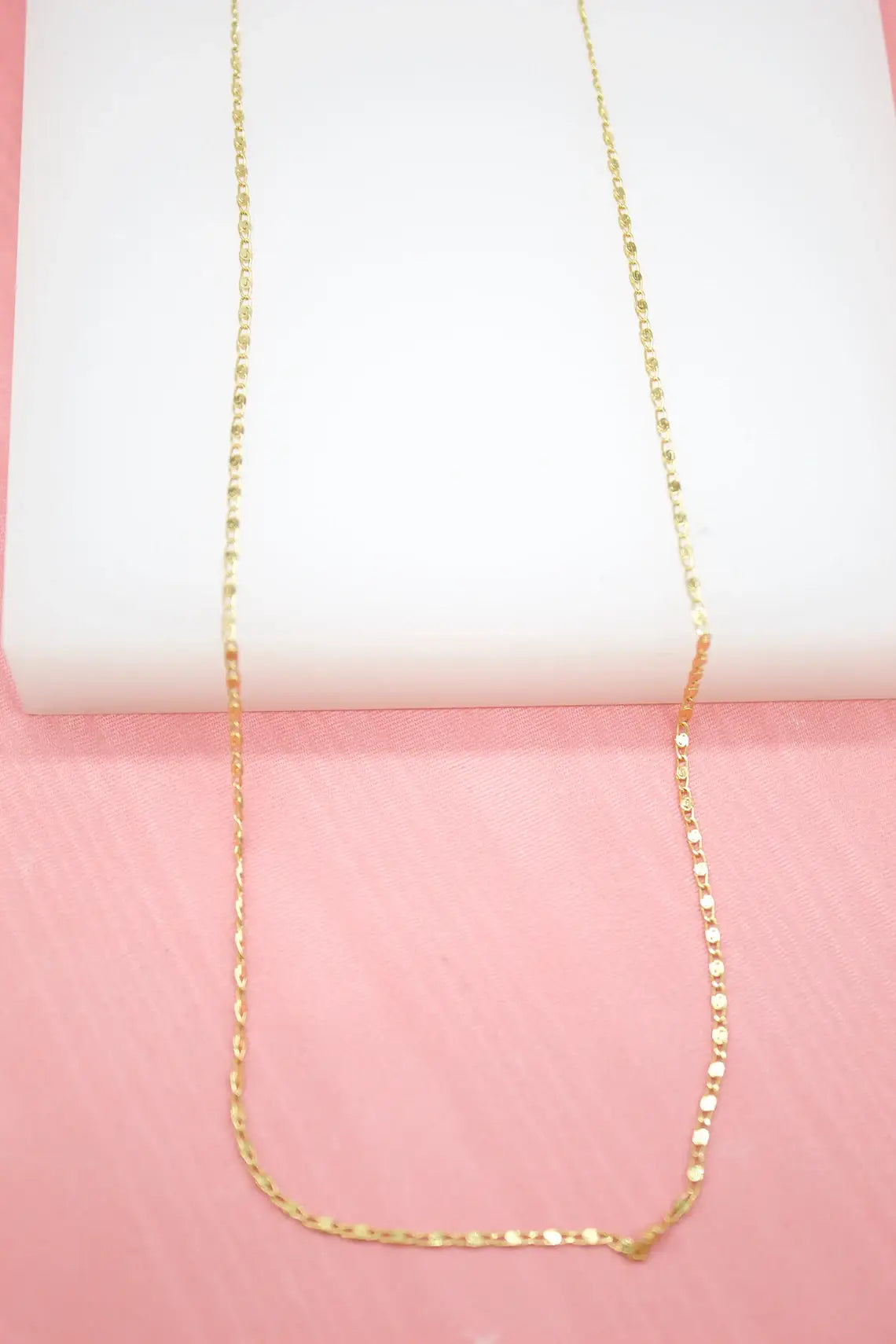MIA Jewelry - 18K Gold Filled 1mm Link Chain (F70)