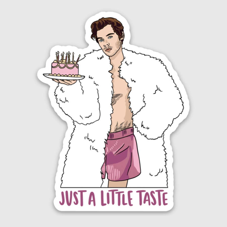 Harry Styles - Harry Birthday Cake Sticker