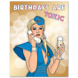 Britney Spears - Birthdays are Toxic Card