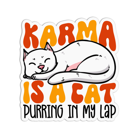 Taylor Swift Karma is a Cat Stickers