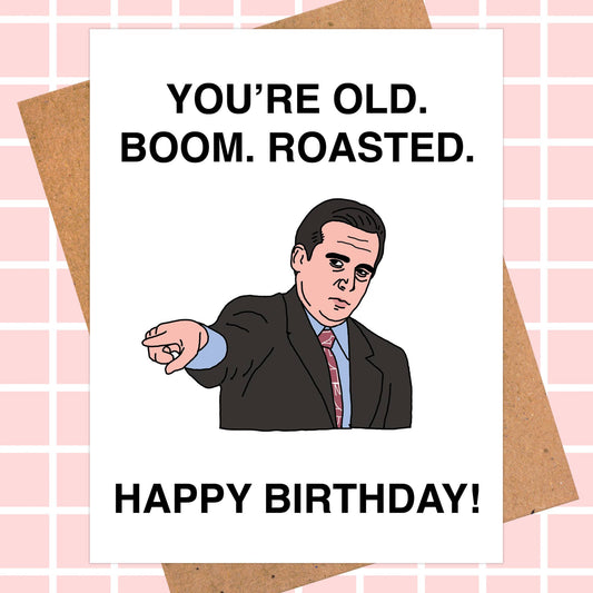 Michael Scott - The Office Birthday Card