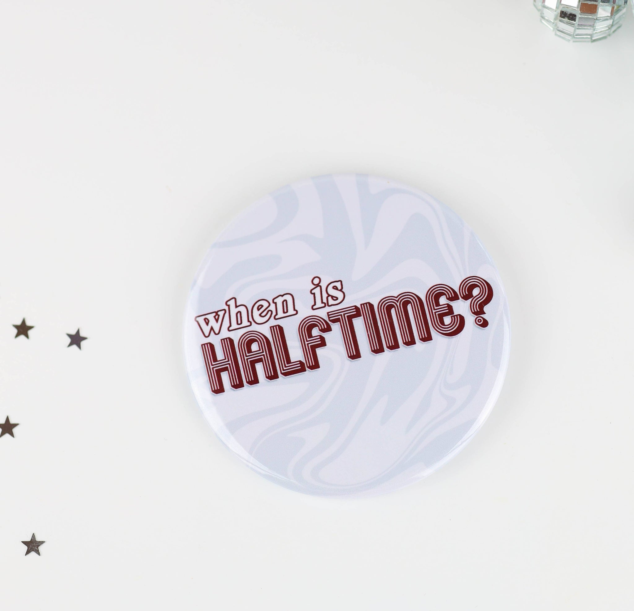 When is Halftime? Gameday Button