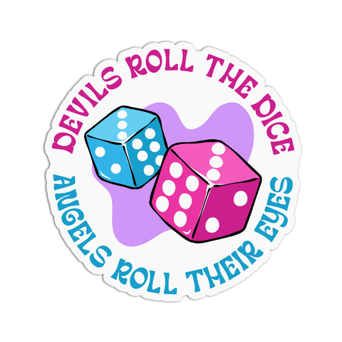 Taylor Swift Devils Roll the Dice Stickers