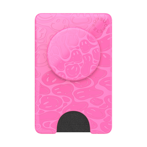 PopSockets Phone Wallet - Smiley Melt