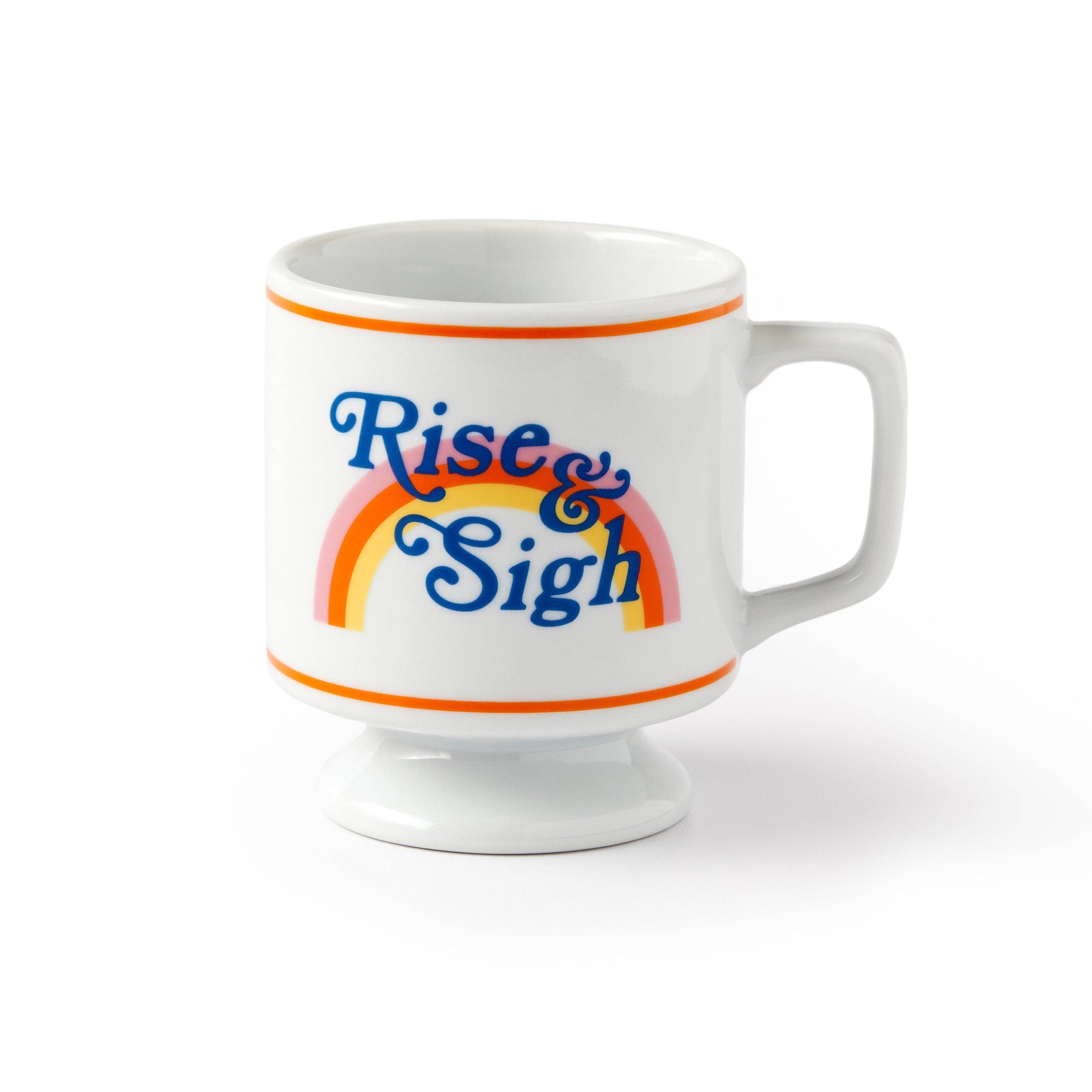 Brass Monkey - Rise & Sigh Pedestal Mug