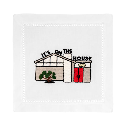 August Morgan - It's On the House Cocktail Napkins