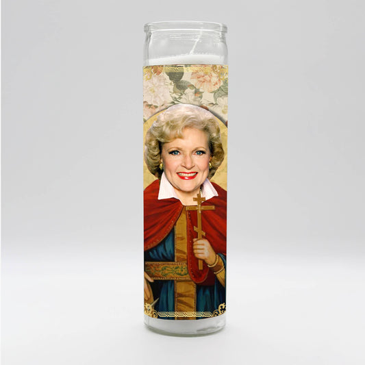 Betty White - Saint Betty Candle